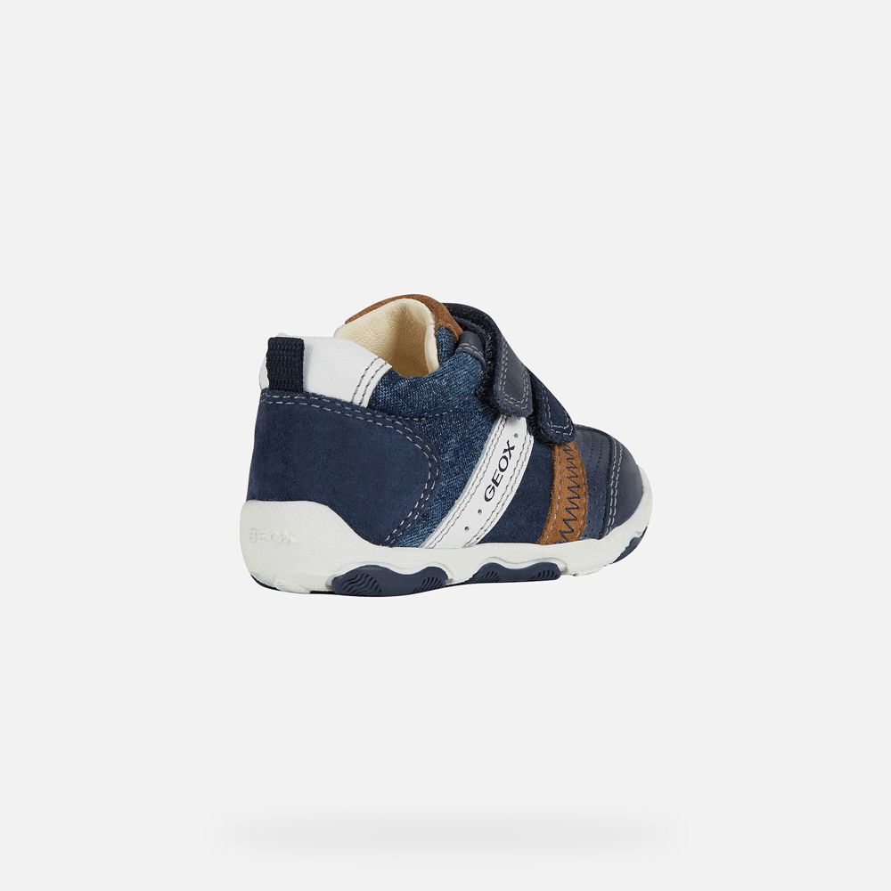 Geox Sneakers Navy New Balu Boy - Geox Baby Shoes - EQWOUN197